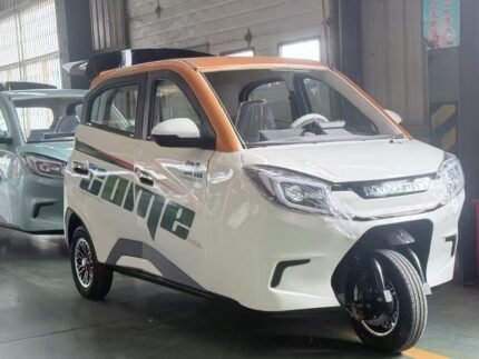 Gasoline-Electric Hybrid Tricycle